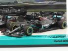 Hamilton #44 & Bottas #77 2-Car Set Mercedes-AMG F1 W11 formula 1 2020 1:43 Minichamps