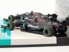 Hamilton #44 & Bottas #77 2-Car Set Mercedes-AMG F1 W11 formula 1 2020 1:43 Minichamps