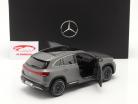 Mercedes Benz EQA (H243) Byggeår 2021 designo bjerggrå magno 1:18 NZG