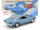 Pontiac Firebird Street Fighter Anno di costruzione 1968 blu lucerna 1:18 GMP
