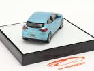 Renault Clio generation 5 year 2019 light blue metallic 1:43 Norev