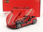 Ferrari Monza SP1 Anno di costruzione 2019 rosso con Tricolore 1:18 Bburago Signature