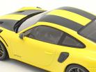 Porsche 911 (991 II) GT2 RS Weissach Package 2018 racing 黄 / 銀 リム 1:18 Minichamps