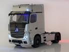 Mercedes-Benz Actros Gigaspace 4x2 SZM Edition 1 car transporter silver 1:18 NZG