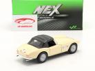 BMW 507 Cabriolet Closed Soft Top creme weiß 1:24 Welly