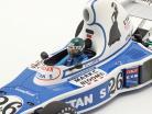 Jacques Laffite Ligier JS5 #26 4th Long Beach GP Formel 1 1976 1:18 Spark