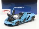 Lamborghini Centenario Roadster year 2016 light blue 1:18 AUTOart