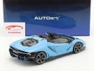 Lamborghini Centenario Roadster year 2016 light blue 1:18 AUTOart