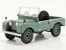 Land Rover Series I RHD without convertible top Year 1957 light green 1:18 ModelCar Group