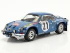 Alpine Renault A110 #21 3° Rallye Monte Carlo 1973 Nicolas, Vial 1:24 Ixo