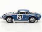 Alpine Renault A110 #21 3° Rallye Monte Carlo 1973 Nicolas, Vial 1:24 Ixo