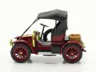 Renault Type AX bouwjaar 1908-1913 donker rood / zwart 1:43 Norev