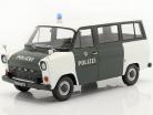 Ford Transit Bus politi Hamburg Byggeår 1965 mørkegrøn / hvid 1:18 KK-Scale