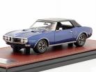 Pontiac Firebird 400 Chiuso Convertibile 1968 blu scuro / Nero 1:43 GLM