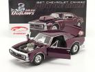 Chevrolet Camaro Drag Outlaws Anno di costruzione 1967 viola 1:18 MGP