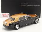 Rolls Royce Phantom Extended Wheelbase 建设年份 2015 黑色的 / 金子 1:18 Kyosho