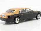 Rolls Royce Phantom Extended Wheelbase 建设年份 2015 黑色的 / 金子 1:18 Kyosho