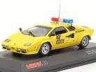 Lamborghini Countach Safety Car Monaco GP formule 1 1982 geel 1:43 Werk83