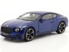 Bentley Continental GT Byggeår 2018 sequin blå 1:18 Norev