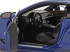 Bentley Continental GT Byggeår 2018 sequin blå 1:18 Norev