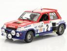 Renault 5 Turbo #2 vincitore Rallye D'Antibes 1983 Therier, Vial 1:18 Solido
