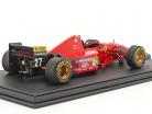 Jean Alesi Ferrari 412T2 #27 formula 1 1995 insieme a vetrina 1:18 GP Replicas