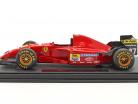 Jean Alesi Ferrari 412T2 #27 formula 1 1995 insieme a vetrina 1:18 GP Replicas