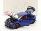 Honda Civic Type-R year 2020 blue 1:18 LCD Models