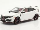 Honda Civic Type-R year 2020 white 1:18 LCD Models
