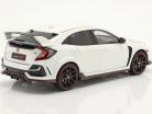 Honda Civic Type-R bouwjaar 2020 wit 1:18 LCD Models