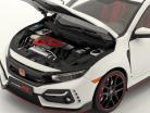 Honda Civic Type-R Anno di costruzione 2020 bianco 1:18 LCD Models