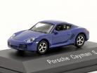 Porsche Cayman S azul metálico 1:87 Welly