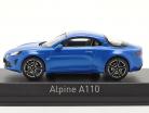 Alpine-Set: Guide Michelin, Ladekabel und Alpine A110 2017 blau 1:43 Norev