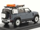 Land Rover Defender 110 Año de construcción 2020 tasman azul 1:43 Almost Real