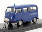 Renault Estafette 800 Gendarmerie Mobil-Radar 1978 blau 1:43 Hachette