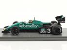 Michele Alboreto Tyrrell 011B #3 gagnant États Unis est GP formule 1 1983 1:43 Spark