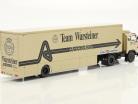 Volvo F89 Renntransporter Formel 1 1980 Team Warsteiner Arrows 1:43 Ixo