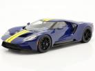 Ford GT Sunoco blå / gul 1:18 TrueScale