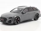 Audi RS6 Avant C8 Année de construction 2020 nardo gris 1:18 GT-SPIRIT