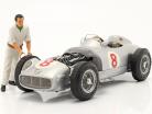 figura mecánico con blanco Mono empuja 1:18 Figurenmanufaktur