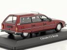 Citroen CX Break Byggeår 1980 mørkerød metallisk 1:43 Minichamps
