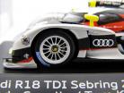 Audi R18 TDI #2 12h Sebring 2012 Capello, Kristensen, McNish 1:43 Spark