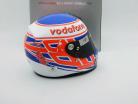 J. Button McLaren Formel 1 2010 Helm / helmet 1:2 Bell
