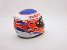 J. Button McLaren Formel 1 2010 Helm / helmet 1:2 Bell