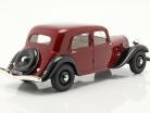 Citroen Traction Avant 7CV Baujahr 1935 rotbraun / schwarz 1:18 Cult Scale