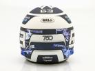 George Russell #30 Williams Racing 750º GP fórmula 1 2021 casco 1:2 Bell