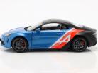Alpine A110S Trackside Edition 2021 bleu / noir / rouge / blanc 1:18 Solido