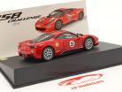 Ferrari 458 Challenge #5 Baujahr 2010 mit Vitrine rot 1:43 Altaya