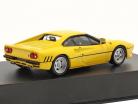 Ferrari GTO Baujahr 1984 mit Vitrine gelb 1:43 Altaya