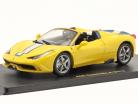 Ferrari 458 Speciale A Год постройки 2013 с участием Витрина желтый 1:43 Altaya